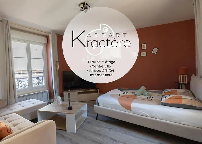 L\'Appart K-Ractere- City, Cosy Et Design Pour 4 Pers